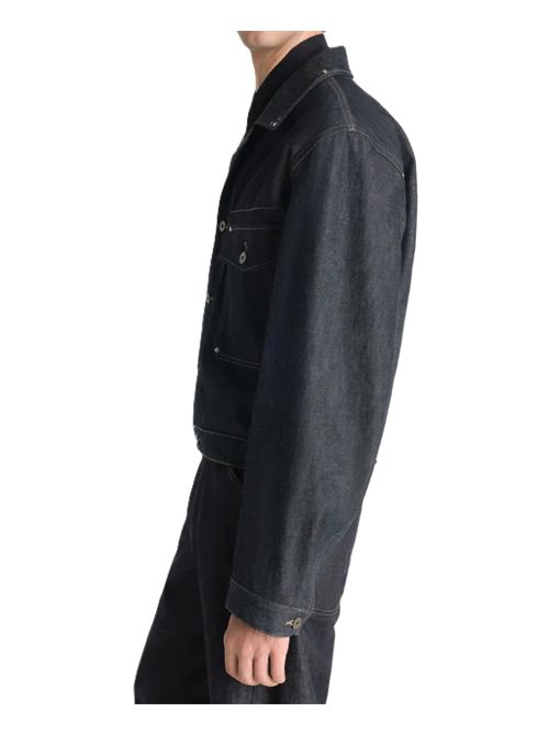 LEMAIRE Giacca denim con borchie Lemaire | OW1234 LD1061BK965 SLATE